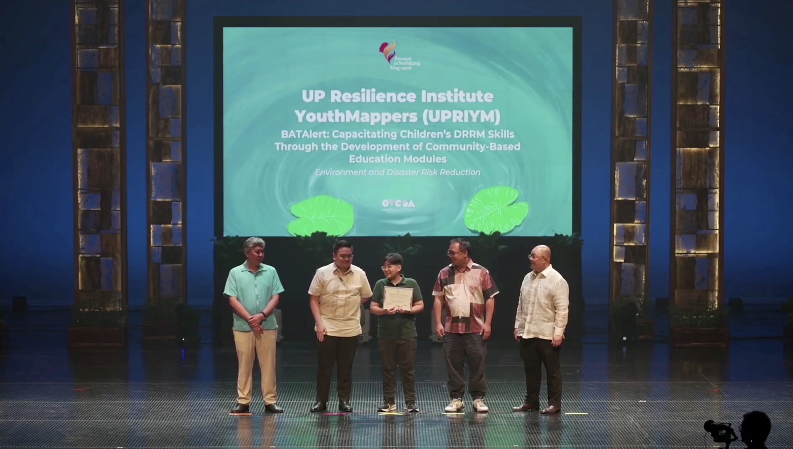 UPRI YouthMappers Wins 2025 Ignacio B. Gimenez Excellence Award at Parangal sa Samahang Mag-aaral