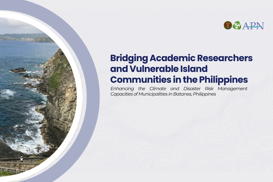 Bridging Traditions and Science for Climate Resilience in the Island Communities of Batanes