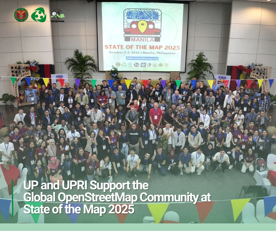 UP and UPRI Support the Global OpenStreetMap Community at State of the Map 2025