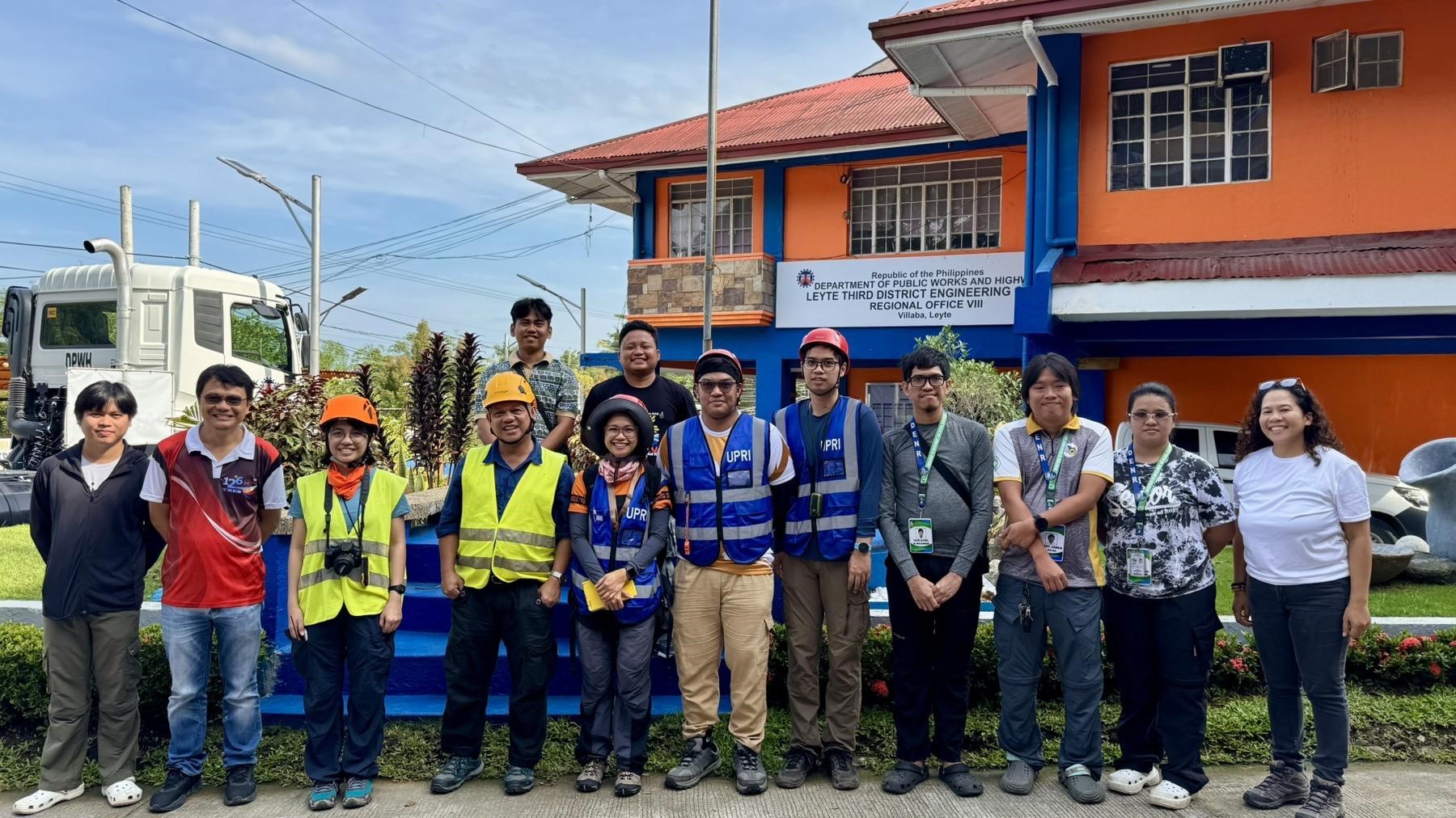 UP Quick Response Team deployed following the M6.9 Bogo Bay earthquake