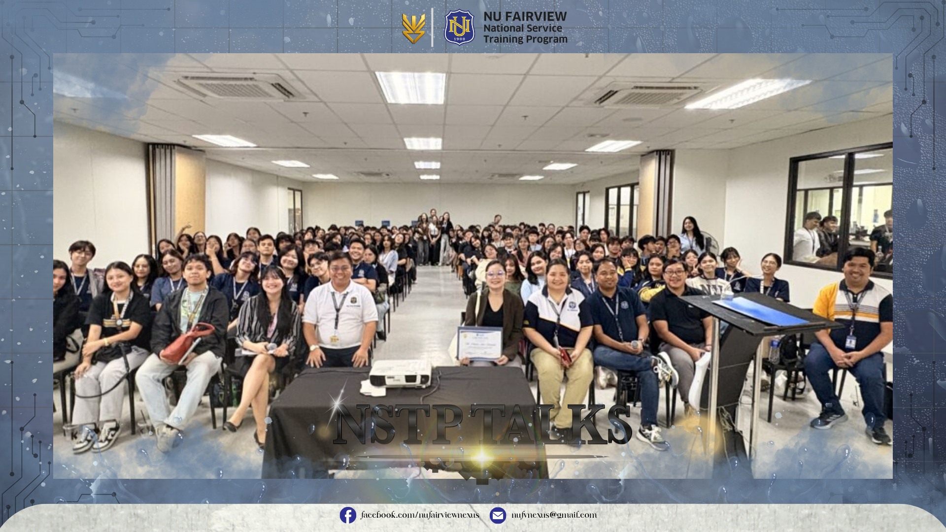 UP RI Joins NU Fairview’s NSTP Talks Series