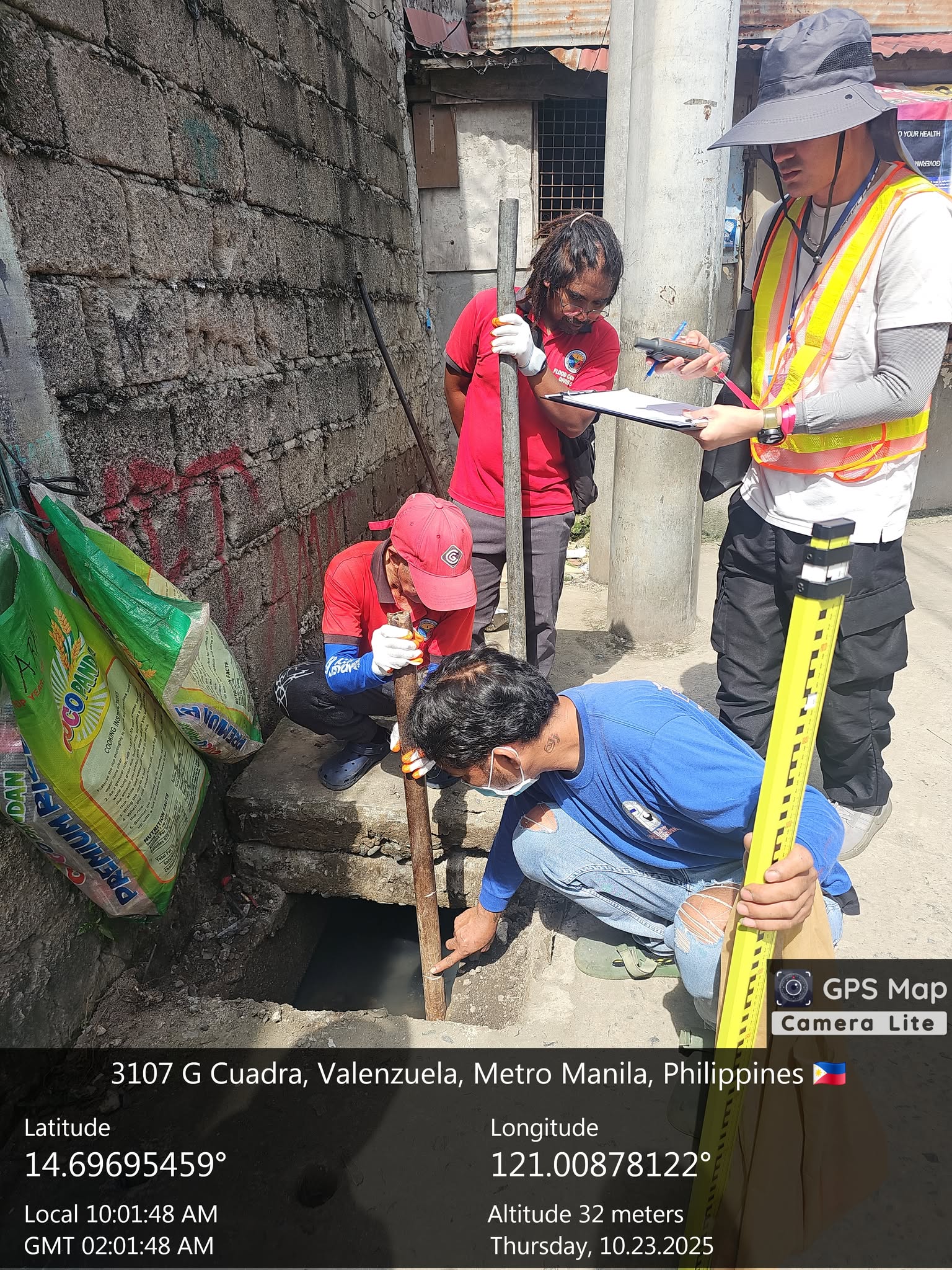 UPRI-UP NOAH Center Starts the Drainage Survey for the Valenzuela City Drainage Master Plan
