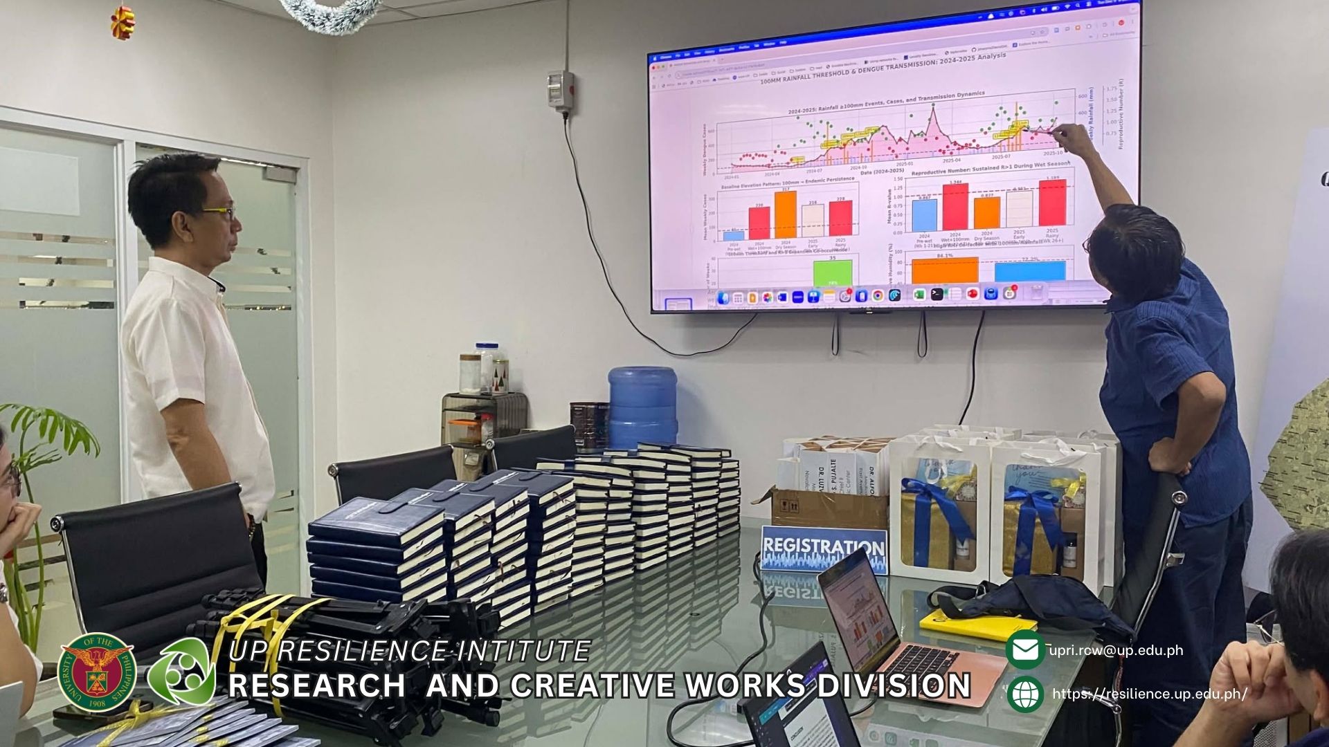 Data-Driven Dengue Prevention under the CORD Project: UPRI-RCW Presents Key Results with the  Quezon City Health Department