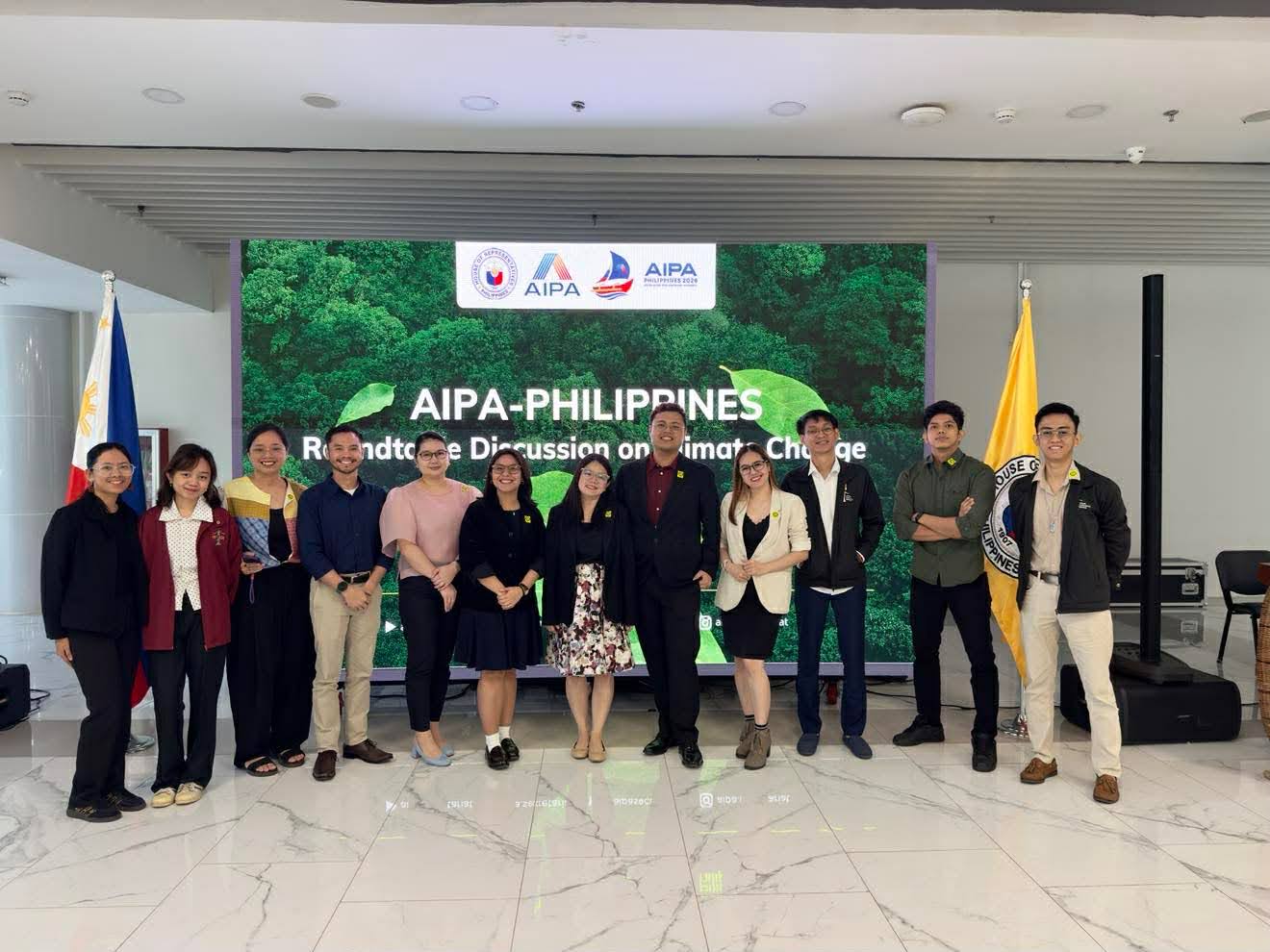 UPRI Participates in Climate Change Exhibit and AIPA Roundtable at the House of Representatives