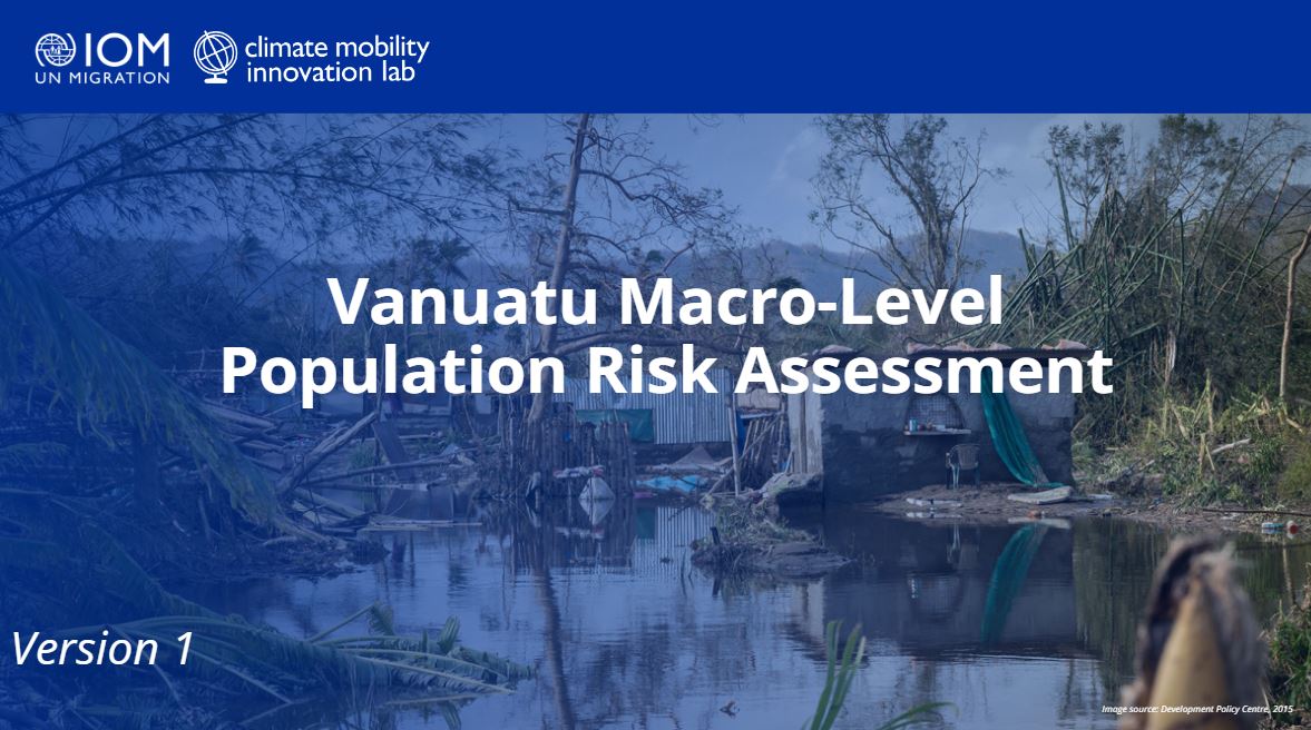 Mapping the Move: UPRI and IOM RICD Collaboration Continues for Vanuatu