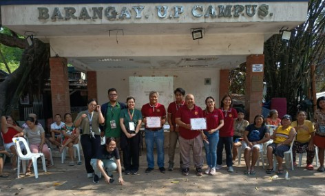 UPRI and NSTP-CWTS Community-Based Disaster Preparedness: Increasing Household Resilience in Pook Arboretum