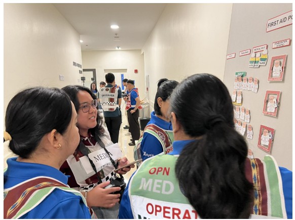 Health in Resiliency: UPRI Joins UPM DRRM-H in Conducting Training Exercises at the Healthway Cancer Care Hospital