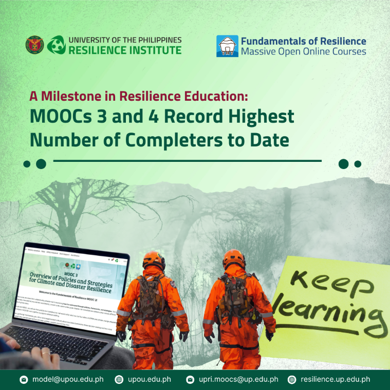 A Milestone in Resilience Education: MOOCs 3 and 4 Record Highest Number of Completers to Date