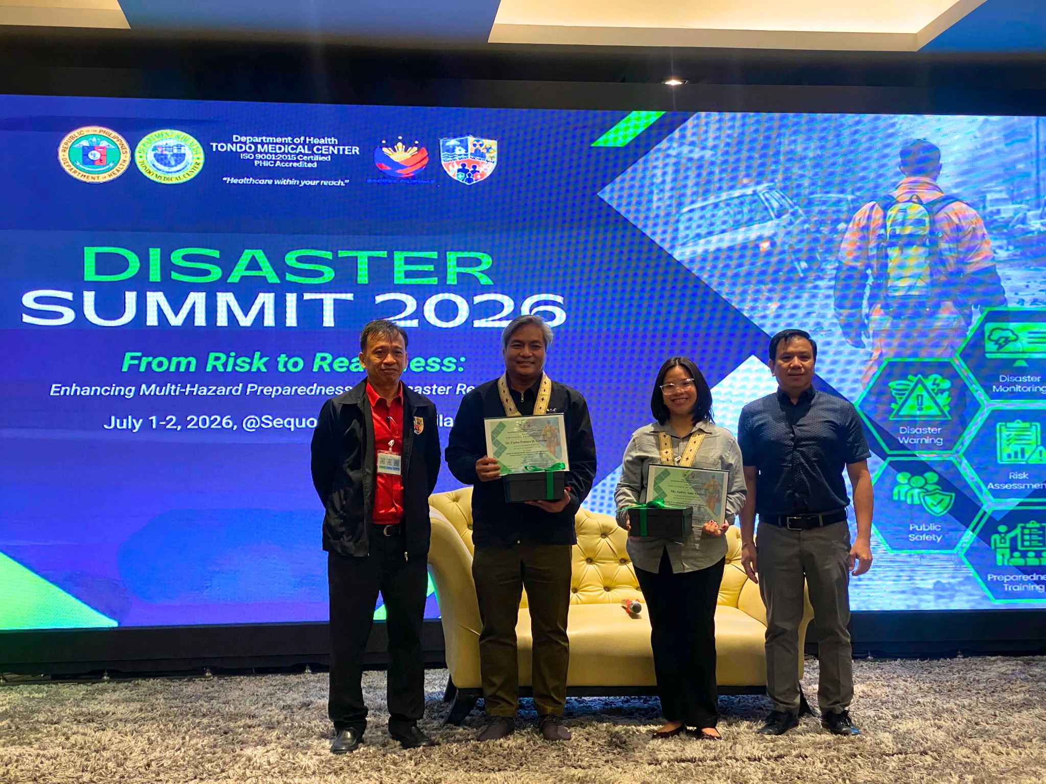 UPRI Joins the 2026 Disaster Resilience Month Summit: From Risk to Readiness through Multi-Hazard Preparedness and Disaster Resilience
