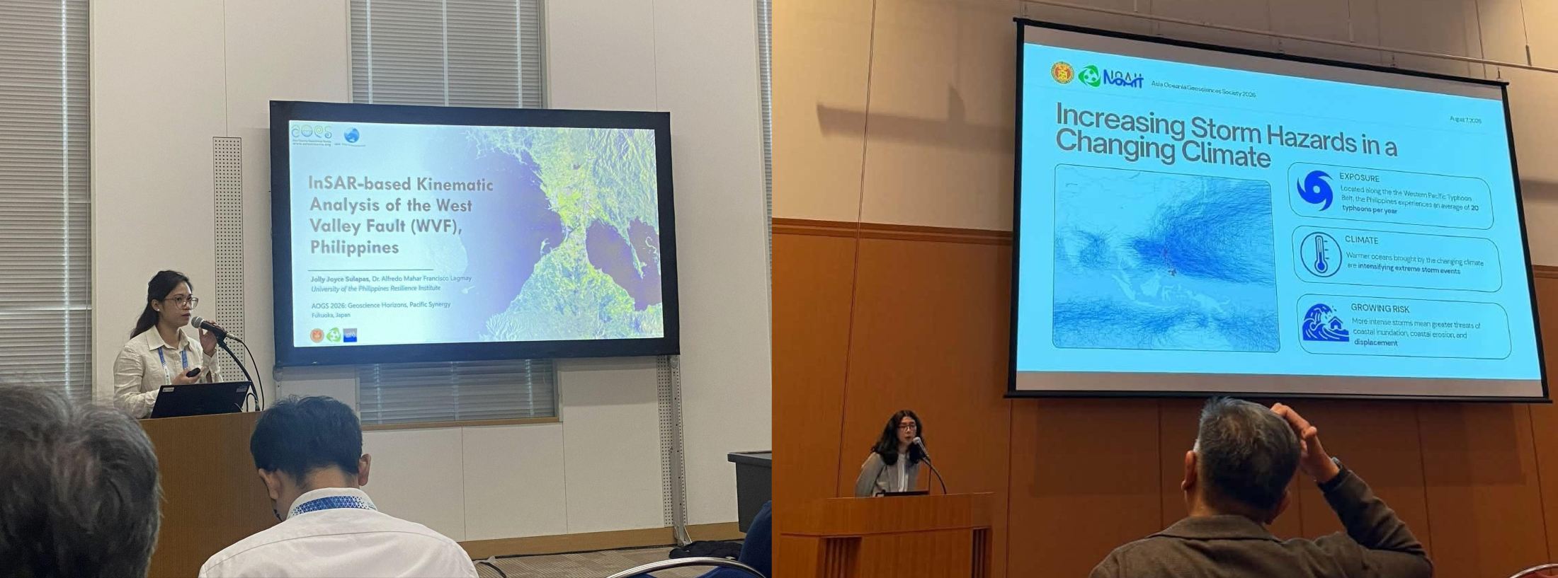 UP NOAH Hazard Assessment Team Researchers Present at AOGS 2026 in Fukuoka, Japan