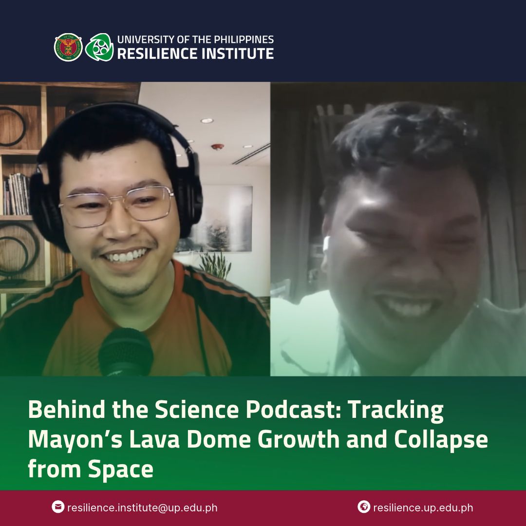 Behind the Science Podcast: Tracking Mayon’s Lava Dome Growth and Collapse from Space